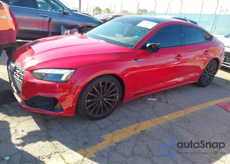 2022 Audi A5 Sportback Premium Plus 40 Tfsi Quattro S Tronic from USA, damaged, VIN WAUCBCF57NA003553